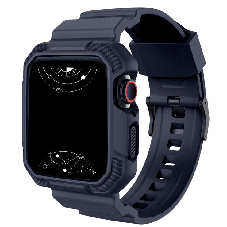 Primus Rugged Silicone Apple Watch Strap Case For Series 1 9 SE