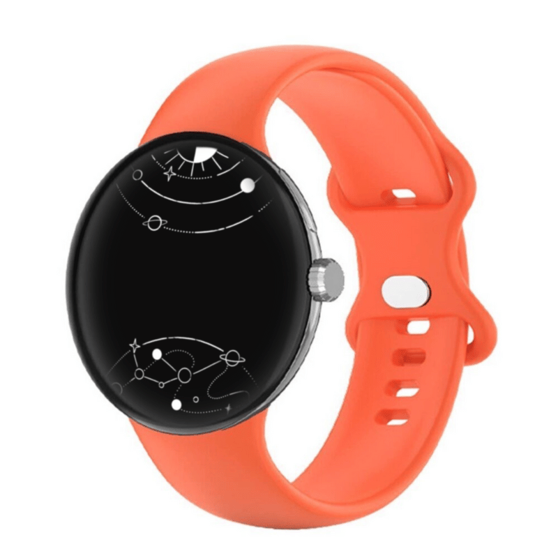 Amavi No Gap Silicone Sports Band For Google Pixel Active Watch - Astra Straps