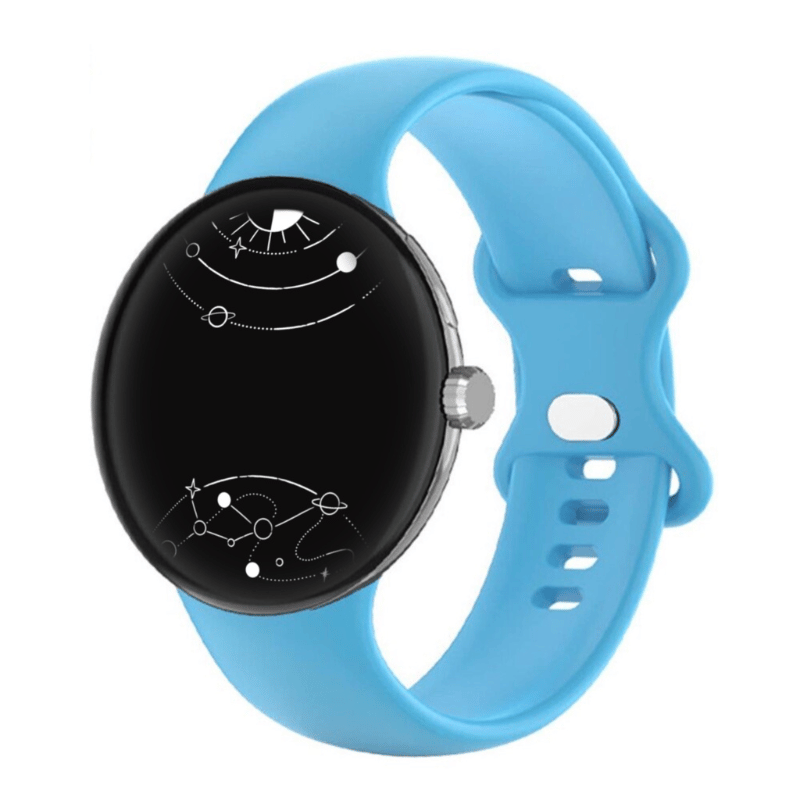 Amavi No Gap Silicone Sports Band For Google Pixel Active Watch - Astra Straps