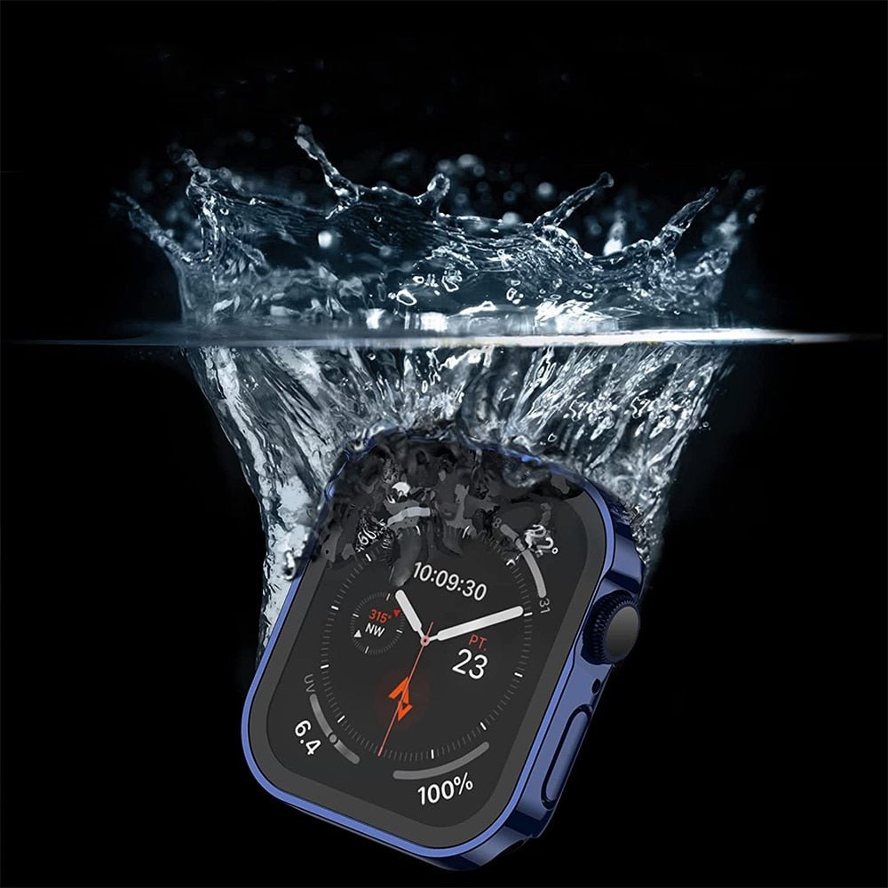 Impleo Waterproof iWatch Screen Protector with Bumper Case - Astra Straps